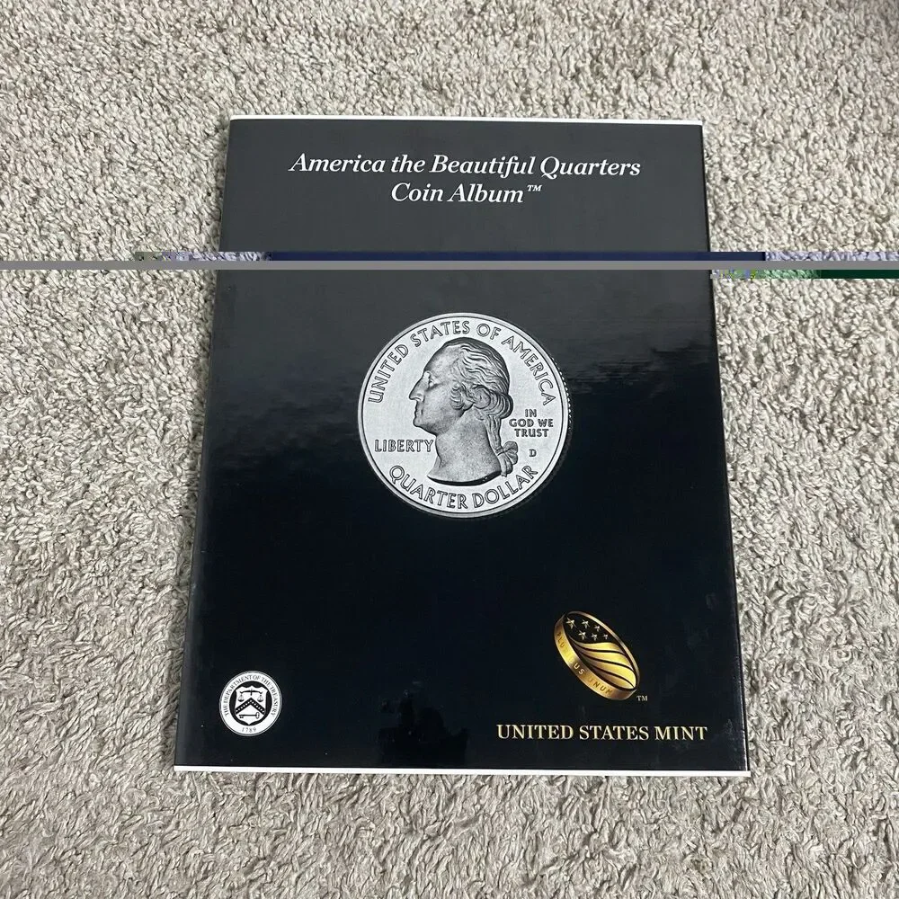2-America The Beautiful Quarters U.S. Mint Coin 2010 Album Only * No Coins